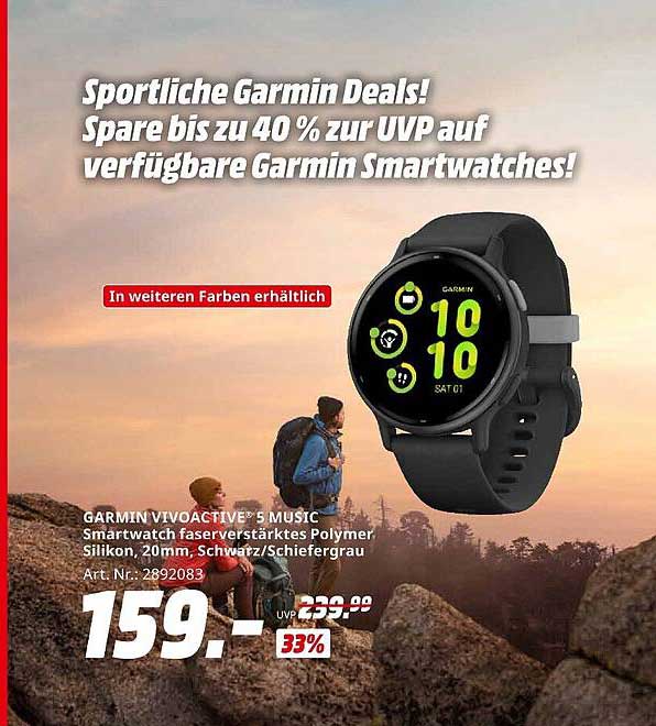 GARMIN VIVOACTIVE™ 5 MUSIC Smartwatch