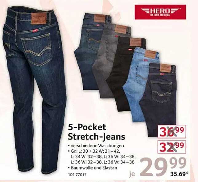 5-Pocket Stretch-Jeans
