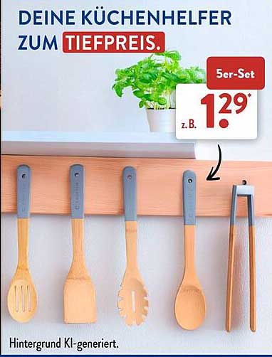 5er-Set Küchenhelfer zum Tiefpreis