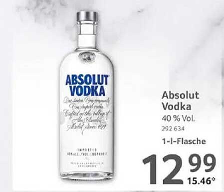 Absolut Vodka 1-Liter-Flasche – Geschmack, der begeistert!