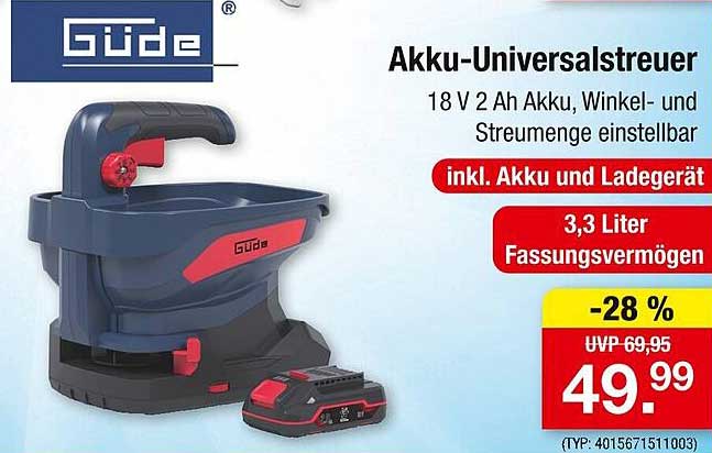 Akku-Universalsstreuer von Güde