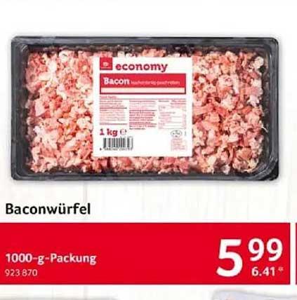 Baconwürfel 1 kg – günstig genießen!