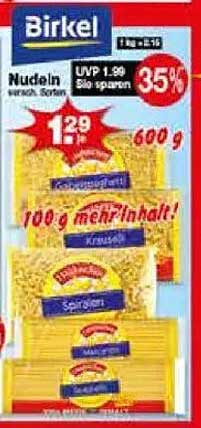 Birkel Nudeln 600 g