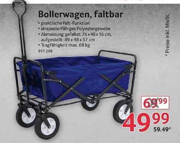 Bollerwagen, faltbar