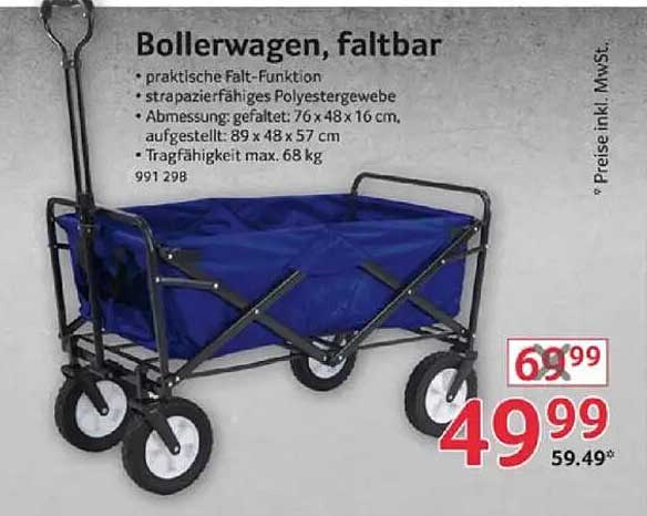 Bollerwagen, faltbar