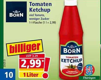 BORN Tomaten Ketchup 1 Liter