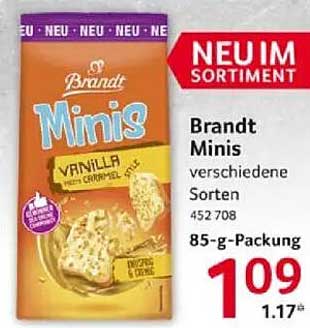 Brandt Minis - verschiedene Sorten