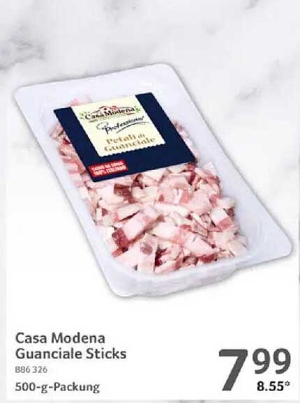 Casa Modena Guanciale Sticks