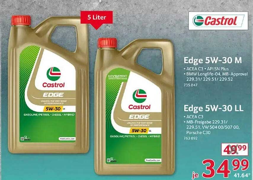 Castrol Edge 5W-30 - Motoröl 5 Liter