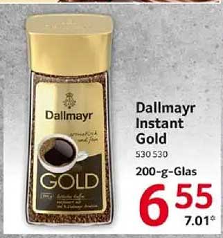Dallmayr Instant Gold 200 g Glas