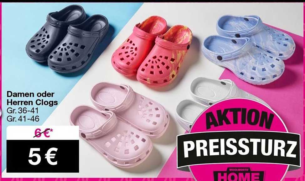 Damen oder Herren Clogs
