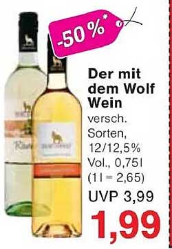 Der mit dem Wolf Wein