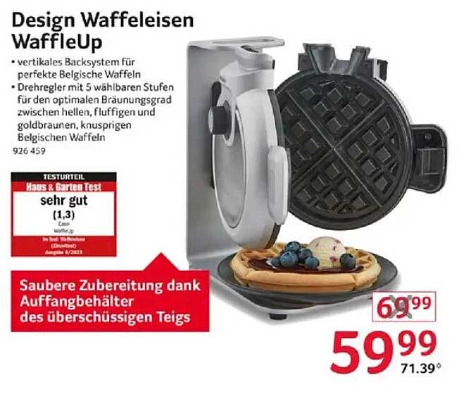 Design Waffeleisen WaffleUp