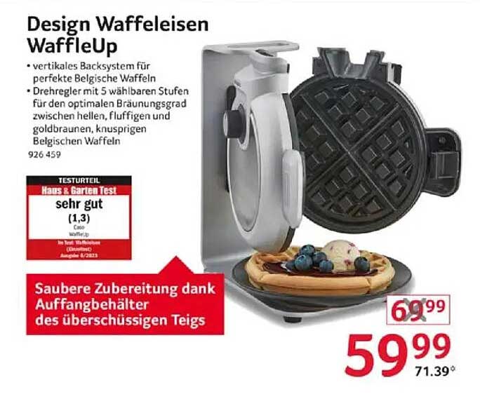 Design Waffeleisen WaffleUp