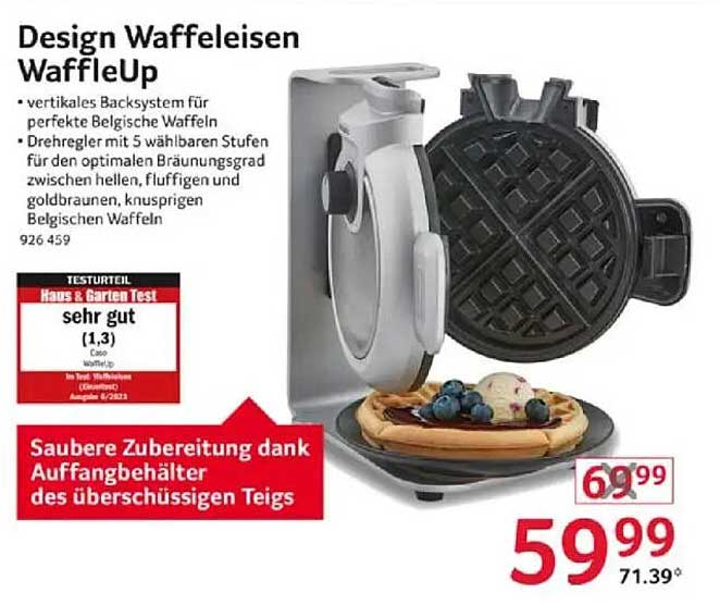 Design Waffeleisen WaffleUp