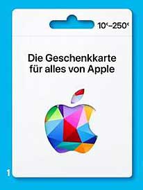Die Geschenkkarte für alles von Apple