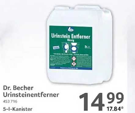 Dr. Becher Urinsteinentferner 5 l-Kanister