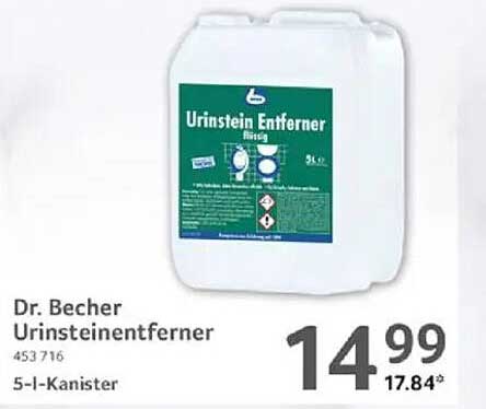 Dr. Becher Urinsteinentferner flüssig 5-l-Kanister