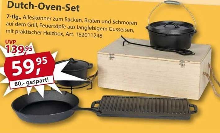 Dutch-Oven-Set 7-teilig