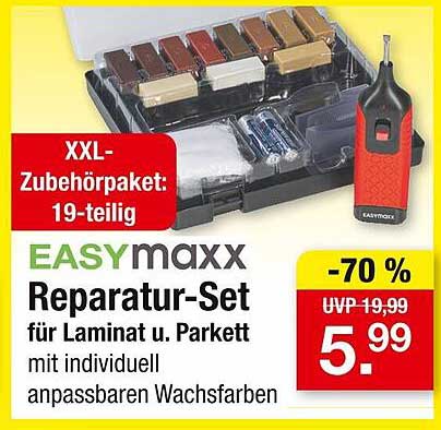 EASYmaxx Reparatur-Set für Laminat und Parkett