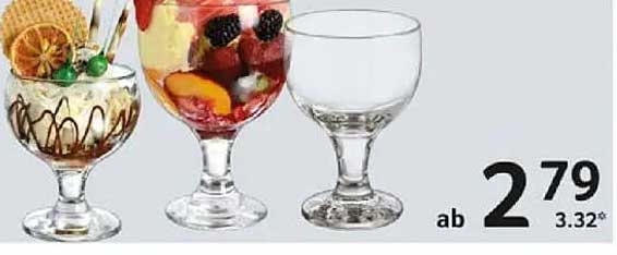 Eisbecher Schalen ab 2,79 €