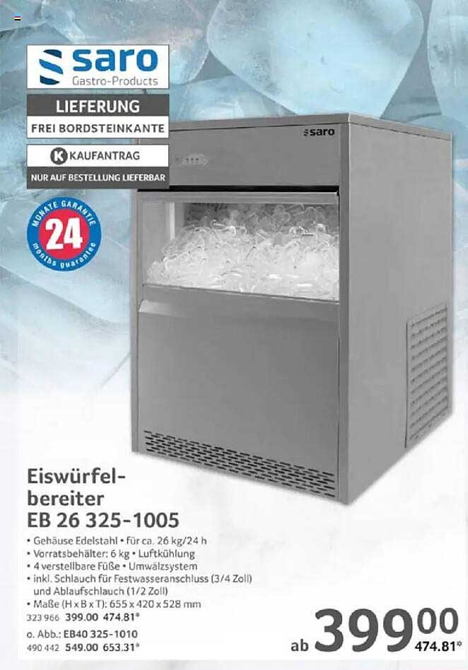 Eiswürfelerbereiter EB 26 325-1005