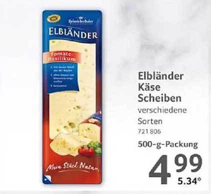 Elbländer Käse Scheiben - verschiedene Sorten