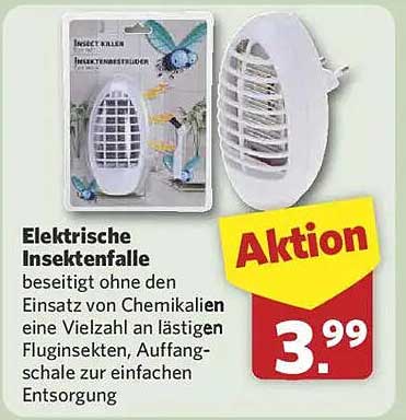 Elektrische Insektenfalle