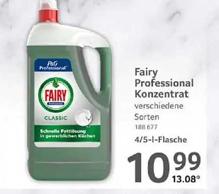 Fairy Professional Konzentrate - verschiedene Sorten