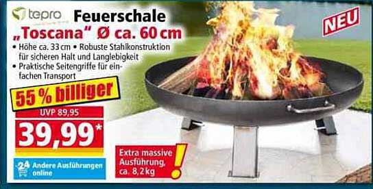 Feuerschale "Toscana" Ø ca. 60 cm