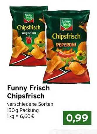Funny Frisch Chipsfrisch - verschiedene Sorten (150 g)