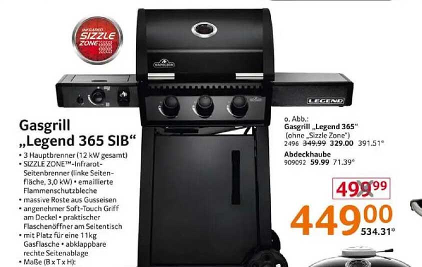 Gasgrill „Legend 365 SIB“