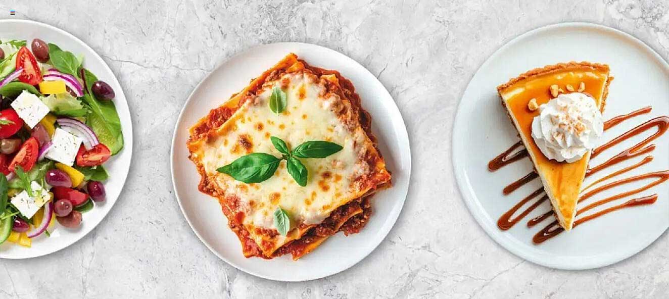 Genießen Sie unsere köstliche Lasagne!