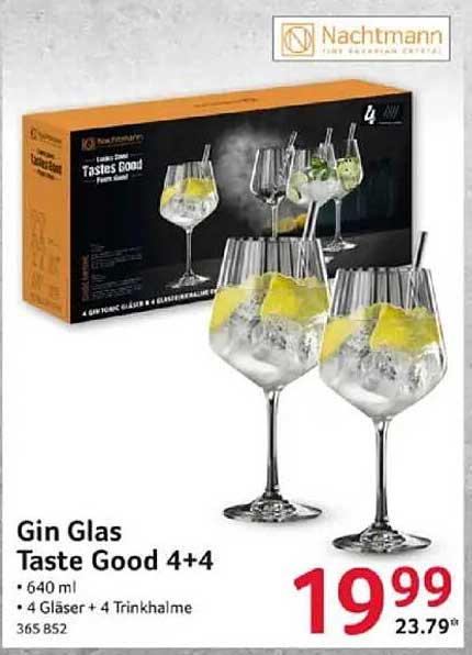 Gin Glas Taste Good 4+4