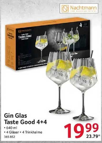 Gin Glas Taste Good 4+4