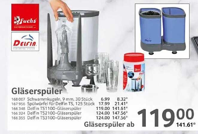 Gläserspüler von Delfin - Angebot ab 119,00 €