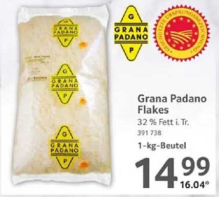 Grana Padano Flakes 1-kg-Beutel