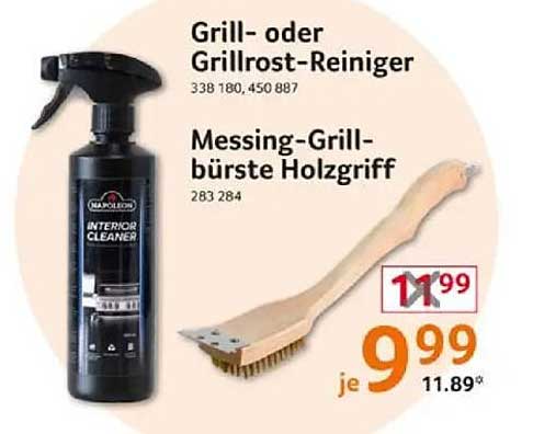 Grill- oder Grillrost-Reiniger