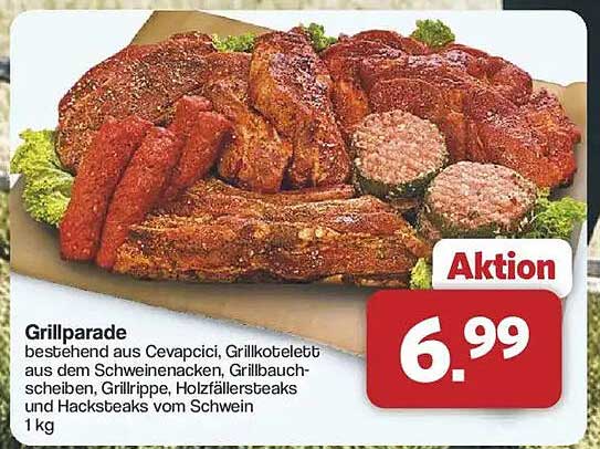 Grillparade 1 kg – Perfekt für deine Grillparty!