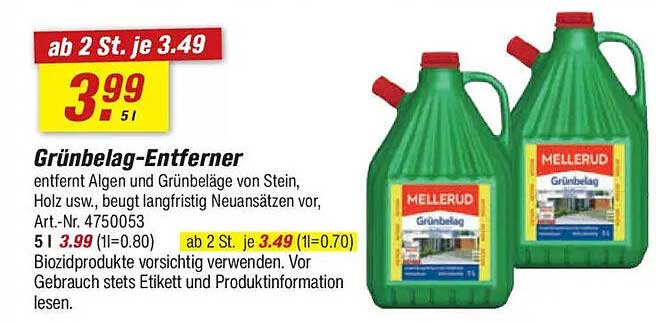Grünbelag-Entferner