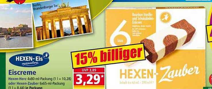 HEXXEN-Zauber Eiscreme 6 Stück