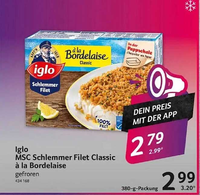 Iglo MSC Schlemmer Filet Classic à la Bordelaise gefroren