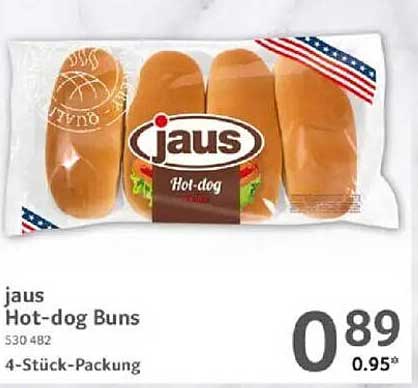 jays Hot-Dog Buns 4-Stück-Packung