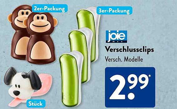 Joie Verschlussclips – Bunte Modelle für jedes Zuhause