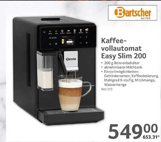 Kaffevollautomat Easy Slim 200