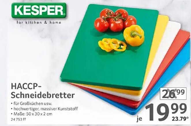 KESPER HACCP-Schneidebretter