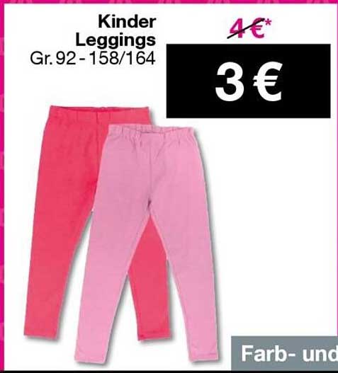 Kinder Leggings Gr. 92-158/164