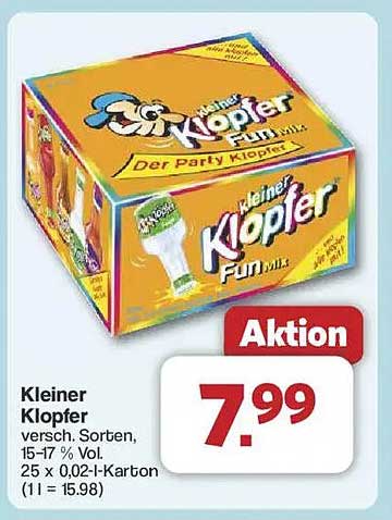 Kleiner Klopfer Fun Mix - Der Party Klopfer