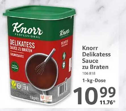 Knorr Delikatess Sauce zu Braten 1 kg