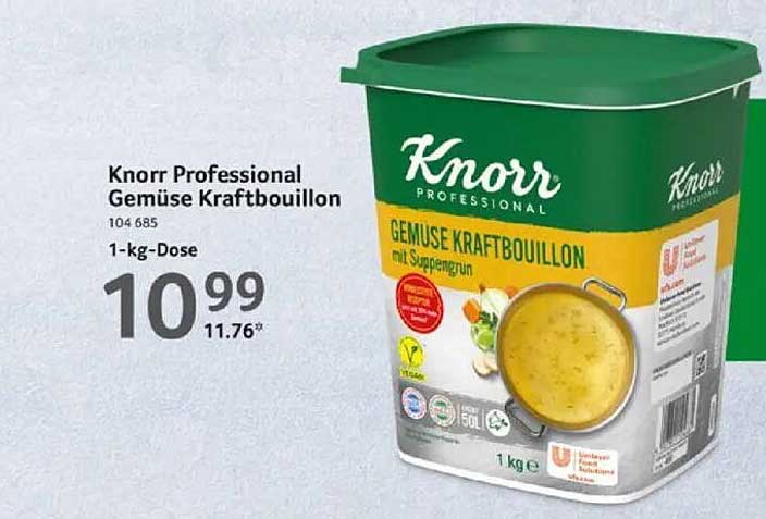 Knorr Professional Gemüse Kraftbouillon 1-kg-Dose